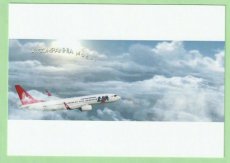 LAM Linhas Aereas de Mocambique Boeing 737 - postcard