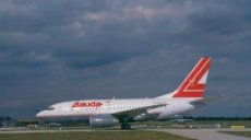 Lauda Air Boeing 737 OE-LNN @ Munich - postcard