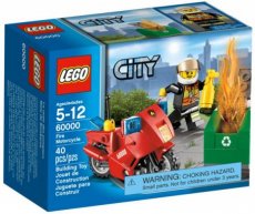 Lego City 60000 - Fire Motorcycle Lego City 60000 - Fire Motorcycle