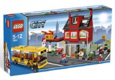 Lego City 7641 - City Corner / Straathoek Pizzeria Lego City 7641 - City Corner