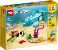 Lego Creator 3-in-1 31128 - Dolphin and Turtle