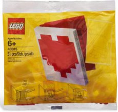 Lego Holiday 40015 - Valentine´s Day Heart Book Polybag