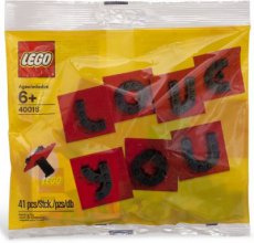 Lego Holiday 40016 - Valentine´s Day Letter Set Polybag