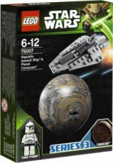 Lego Star Wars 75007 - Republic Assault Ship & Planet Coruscant