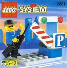 Lego System 2881 - Parking Gate Attendant Lego System 2881 - Parking Gate Attendant