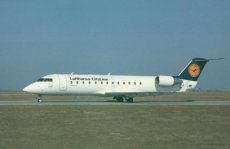 Lufthansa CityLine CRJ D-ACLB postcard Lufthansa CityLine CRJ D-ACLB postcard