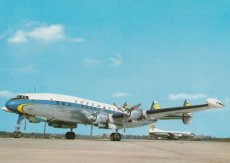 Lufthansa Lockheed L-1049 Constellation D-ALID postcard