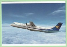 Mandarin Airlines ATR-72 - postcard