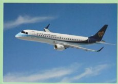 Mandarin Airlines Embraer 190 - postcard