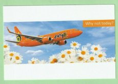 Mango Airlines Boeing 737 - postcard