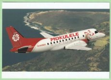 Mokulele Airlines Saab 340 - postcard