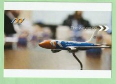 My Indo Airlines Boeing 737 - postcard