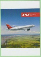 Nordwind Airlines Boeing 777 - postcard