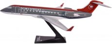 Northwest Airlines CRJ 200 1/100 scale desk model