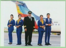 Novo Air ATR-72 - Crew Stewardess - postcard