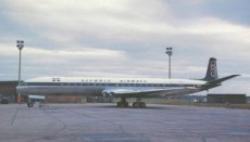 Olympic Airways Comet 4B G-ARDI postcard