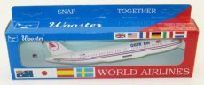 Onur Air Airbus A320 1/200 scale desk model Wooster