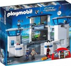 Playmobil City Action 6872 - Polizei-Kommandozentrale mit Gefängnis