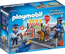 Playmobil City Action 6878 - Polizei-Straßensperre