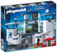 Playmobil City Action 6919 - Politiebureau Gevang Playmobil City Action 6919 - Politiebureau met Gevangenis