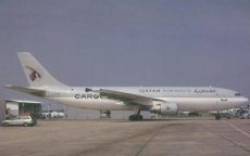 Qatar Airways Cargo Airbus A300-600F A7-AFB postcard