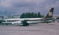 Qatar Amiri Flight Governement Boeing 707-300 A7-AAA postcard