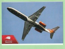 Qeshm Airlines Fokker 100 - postcard