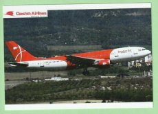 Qeshm Airlines Airbus A300 - postcard