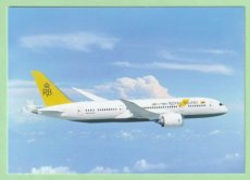 Royal Brunei Airlines Boeing 787 - postcard