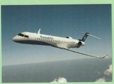 Rwandair CRJ 900 - postcard