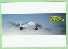 Salam Air Airbus A320 - postcard Salam Air Airbus A320 - postcard