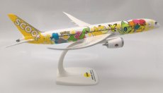 Scoot Boeing 787-9 9V-OJJ "Pokemon cs" 1/200 scale Scoot Boeing 787-9 9V-OJJ "Pokemon cs" 1/200 scale aircraft desk model