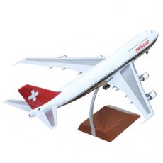 Swissair Boeing 747-357 HB-IGE 1/200 scale desk model NEW