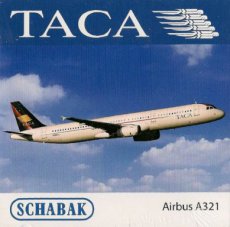 Taca Airbus A321 1/600 scale model Schabak