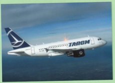 Tarom Airbus A318 - postcard