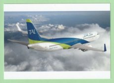 Tassili Airlines Boeing 737-800 - postcard