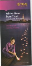 Thai Airways brochure stewardess