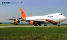 The Cargo Airlines Boeing 747-200F 4L-TZS postcard The Cargo Airlines Boeing 747-200F 4L-TZS postcard