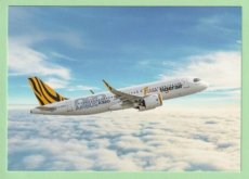 Tigerair Airbus A320neo - postcard