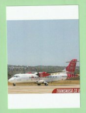 TransNusa Airlines ATR-42 - postcard TransNusa Airlines ATR-42 - postcard