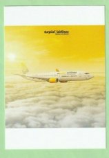 Turpial Airlines Boeing 737 - postcard