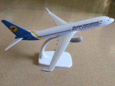 Ukraine International Airlines Boeing 737 model Ukraine International Airlines Boeing 737 desk model
