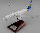 Ukraine International Airlines Boeing 737-800 1/200 scale desk model