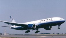 United Airlines Boeing 777-200 N775UA postcard