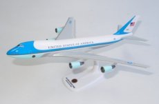United States Air Force One Boeing 747 1/250 scale desk model PPC