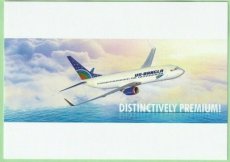 US-Bangla Airlines Boeing 737-800 - postcard