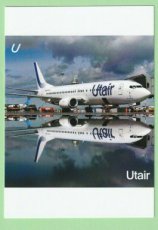 Utair Boeing 737 - postcard