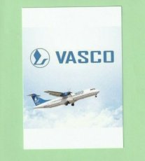 VASCO Vietnam Air Services ATR-72 - postcard