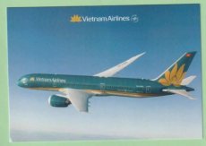 Vietnam Airlines Boeing 787-9 - postcard