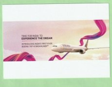 Vistara Boeing 787-9 - postcard Vistara Boeing 787-9 - postcard